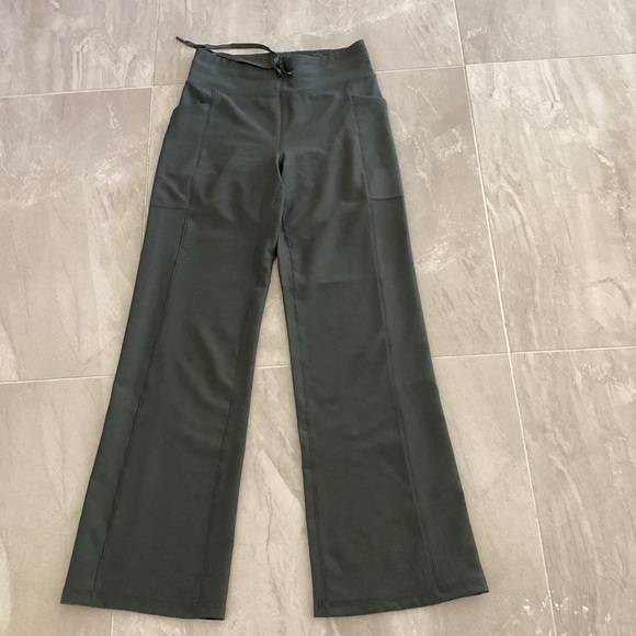 BE COOL Dark Green Flare Pants - Picture 2 of 10